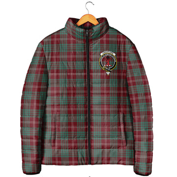 Crawford Modern Tartan Padded Jacket with Family Crest