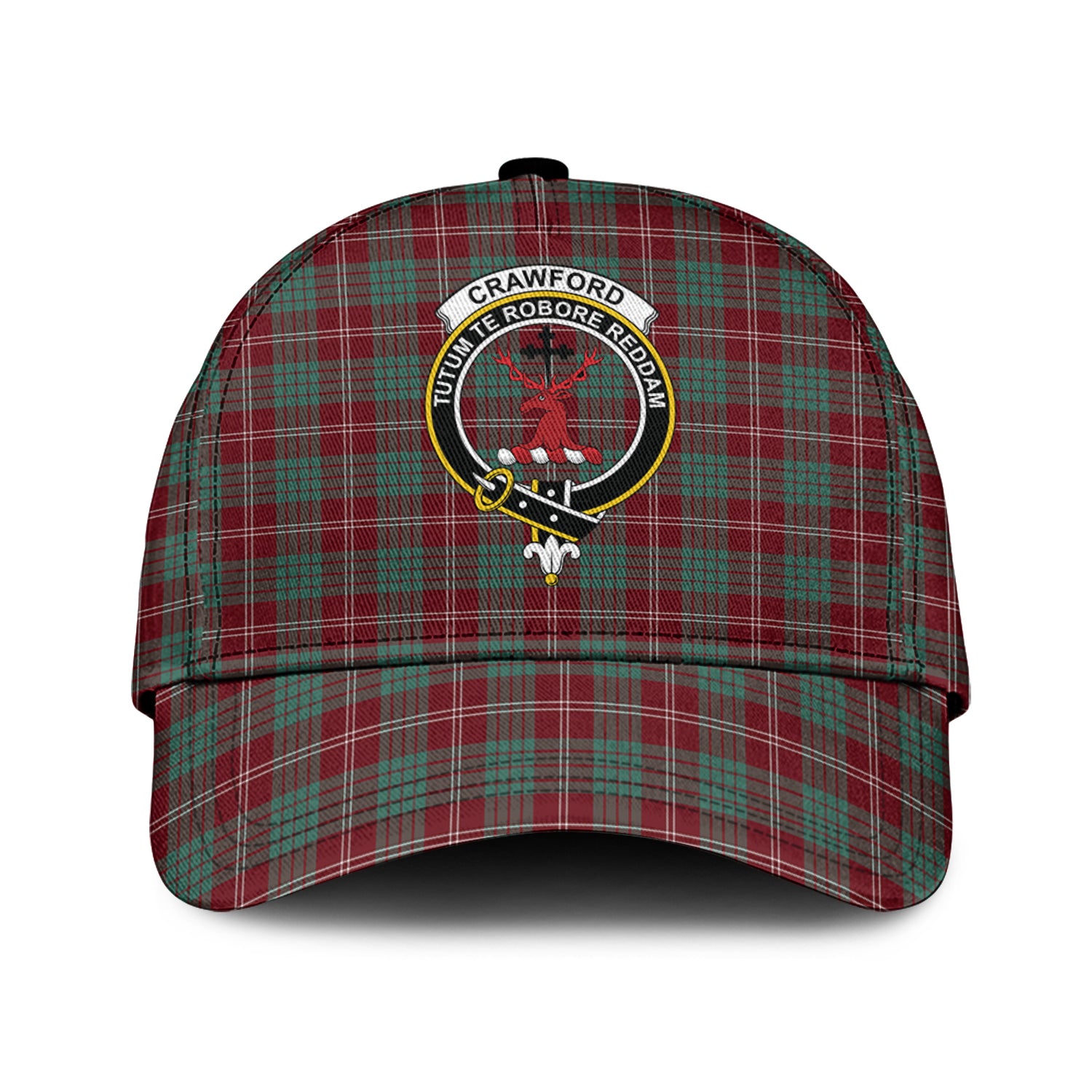 crawford-modern-tartan-classic-cap-with-family-crest