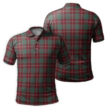 Crawford Modern Tartan Mens Polo Shirt
