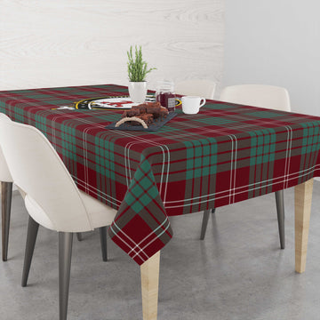 Crawford Modern Tatan Tablecloth with Family Crest