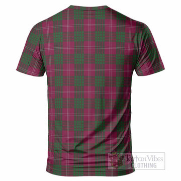 Crawford Tartan Crest T-Shirt Ferocious Lion Style