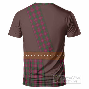 Crawford Tartan Crest T-Shirt Kilt Costume Style