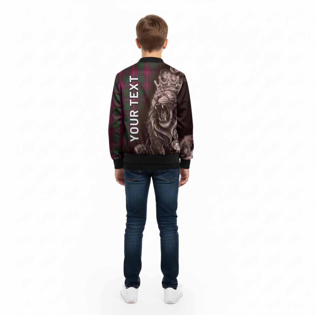 Crawford Tartan Kid Bomber Jacket Roaring Lion Heritage
