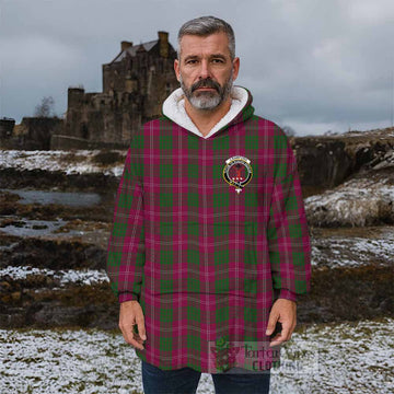 Crawford Tartan Wearable Blanket with Family Crest - Tartan Vibes Clothing