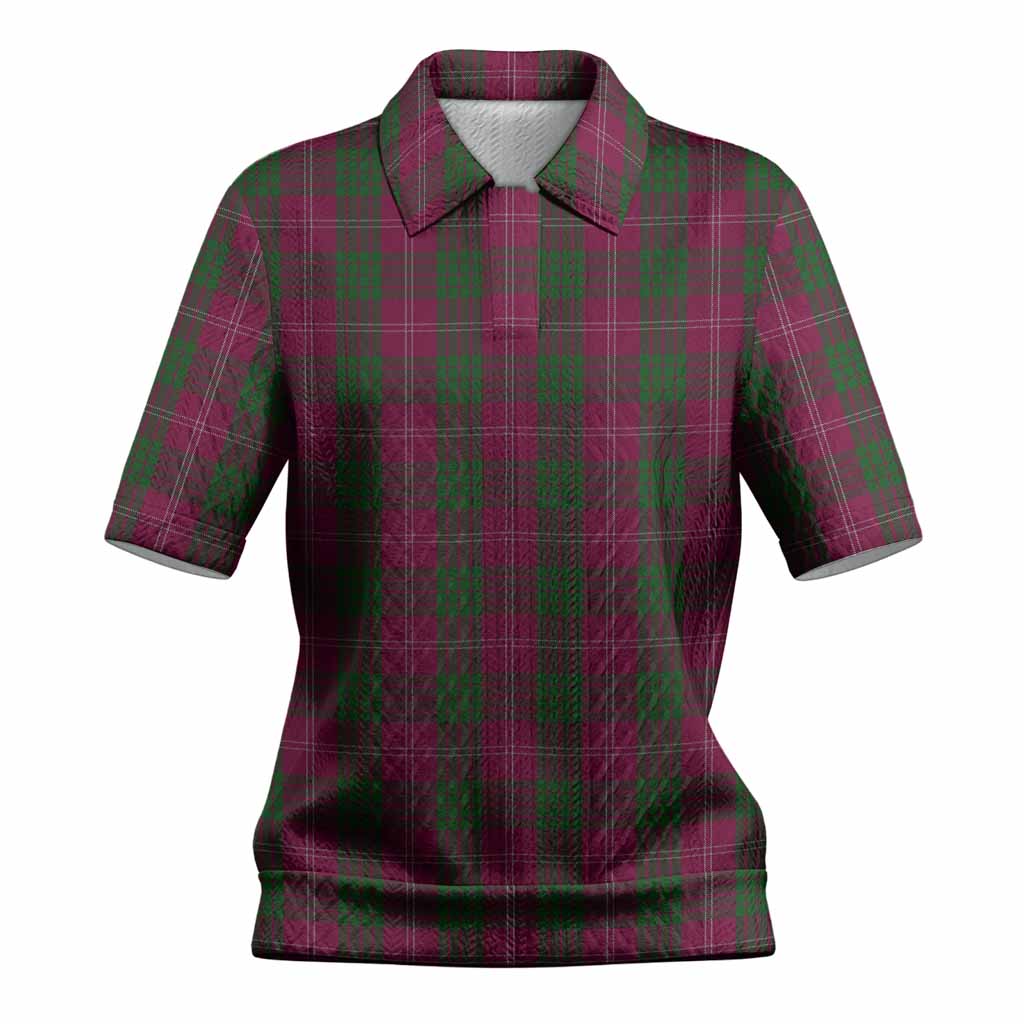 Crawford Tartan Women’s Polo Sweater Top