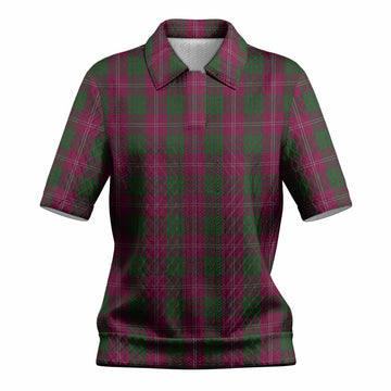 Crawford Tartan Women’s Polo Sweater Top