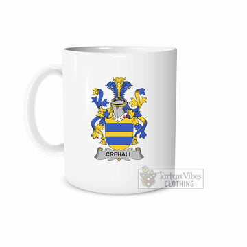 Crehall Irish Clan Coat of Arms Ceramic Mug