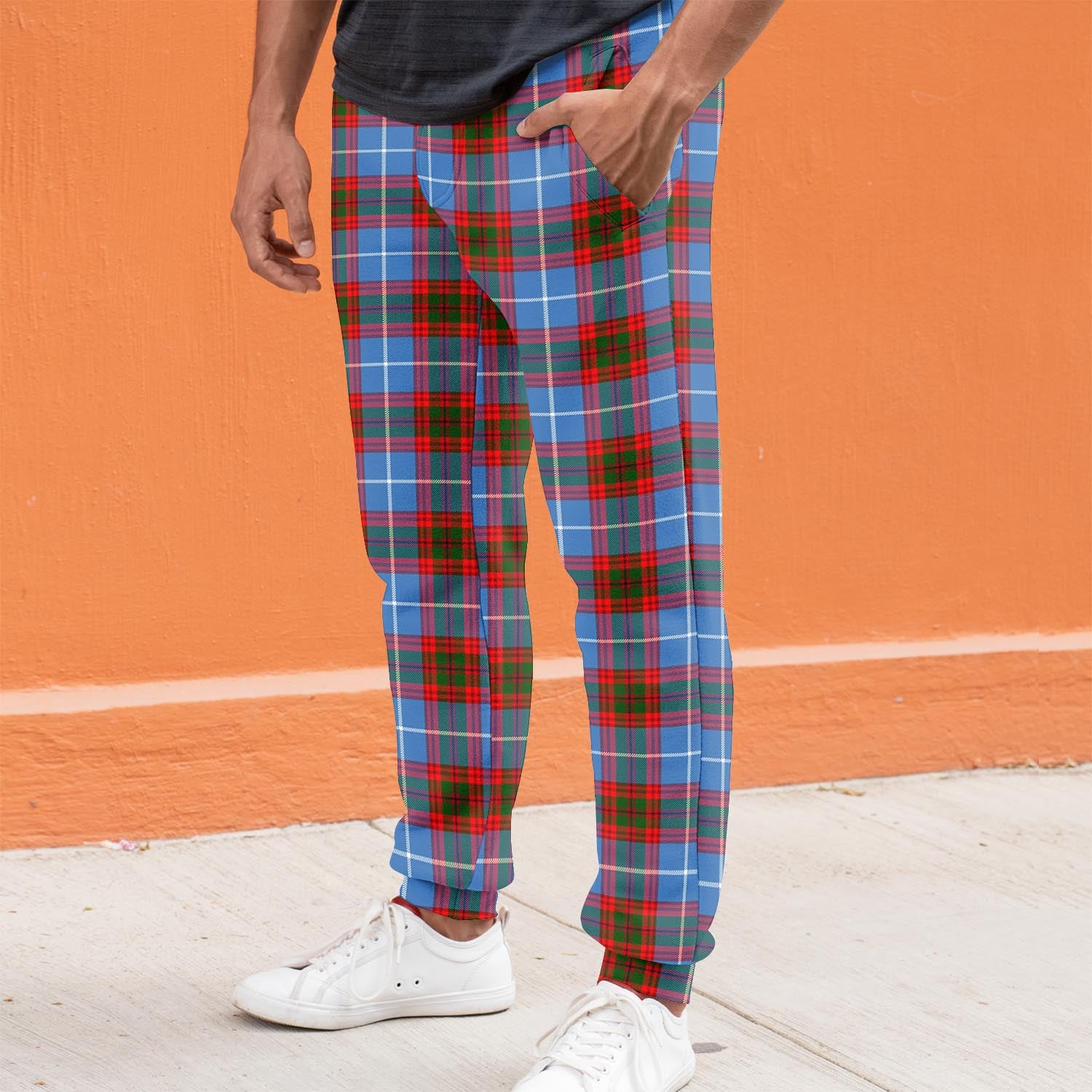 Crichton (Crighton) Tartan Joggers Pants S - Tartan Vibes Clothing