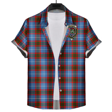 Crichton (Crighton) Tartan Hawaiian Shirt with Family Crest Kid - Tartan Vibes Clothing