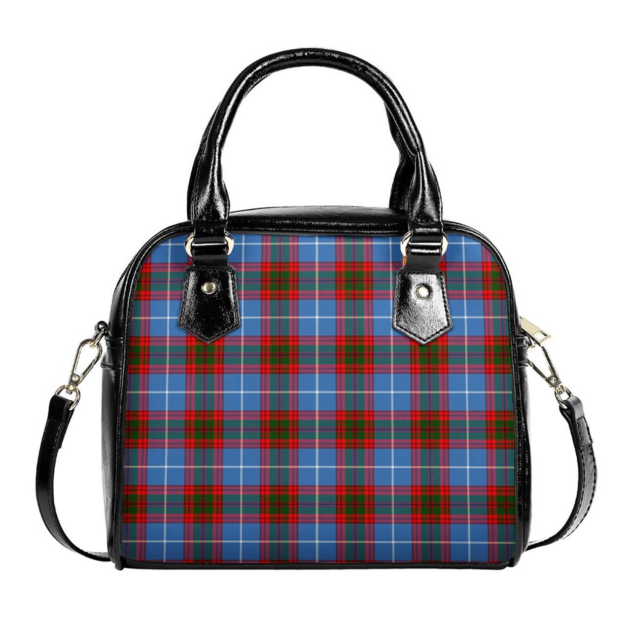 Crichton Tartan Shoulder Handbags One Size 6*25*22 cm - Tartanvibesclothing