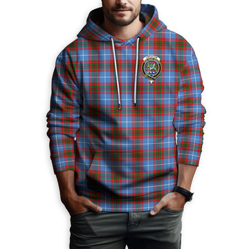 Crichton (Crighton) Tartan Hoodie with Family Crest Zip Hoodie - Tartan Vibes Clothing