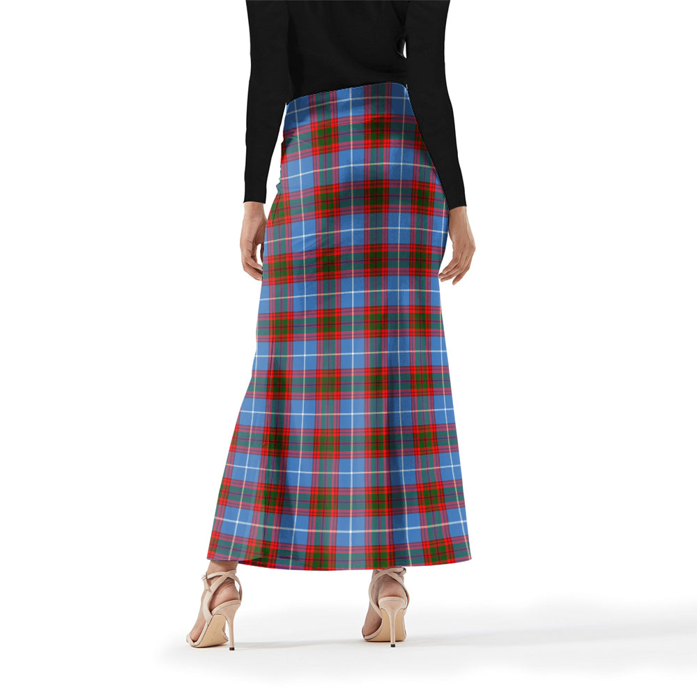 Crichton (Crighton) Tartan Womens Full Length Skirt - Tartan Vibes Clothing