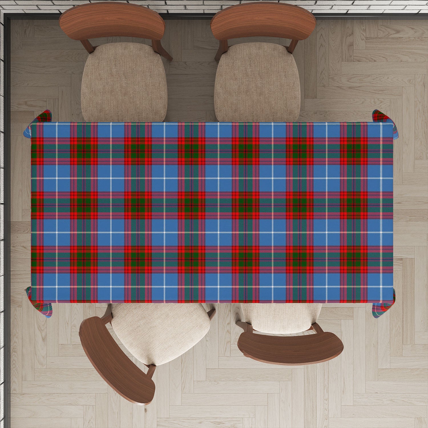 Crichton (Crighton) Tartan Tablecloth - Tartan Vibes Clothing