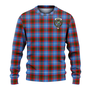 Crichton (Crighton) Tartan Ugly Sweater with Family Crest - Tartan Vibes Clothing