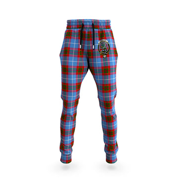 Crichton (Crighton) Tartan Joggers Pants with Family Crest 5XL - Tartan Vibes Clothing