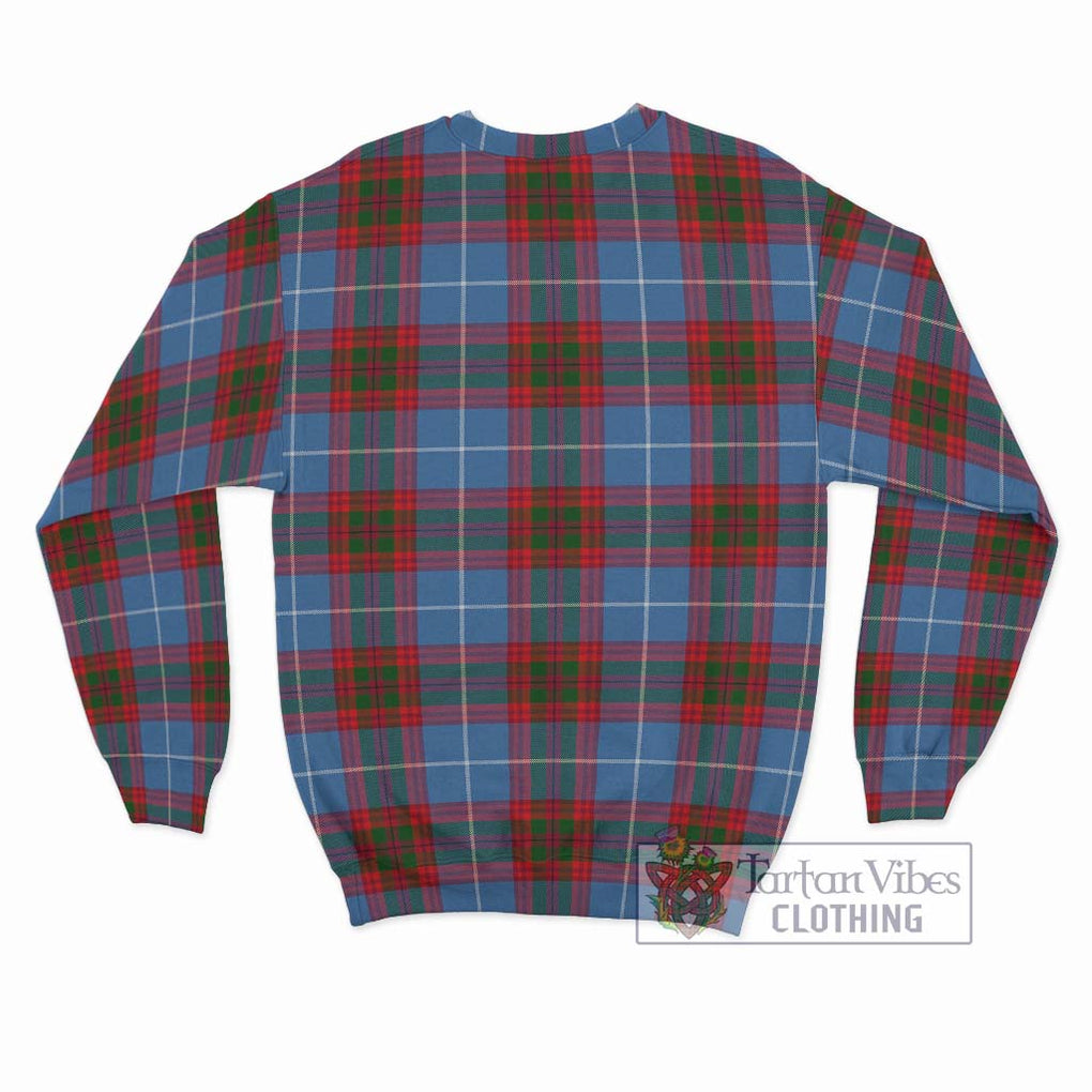 Crichton (Crighton) Tartan Sweatshirt with Family Crest DNA In Me Style - Tartan Vibes Clothing