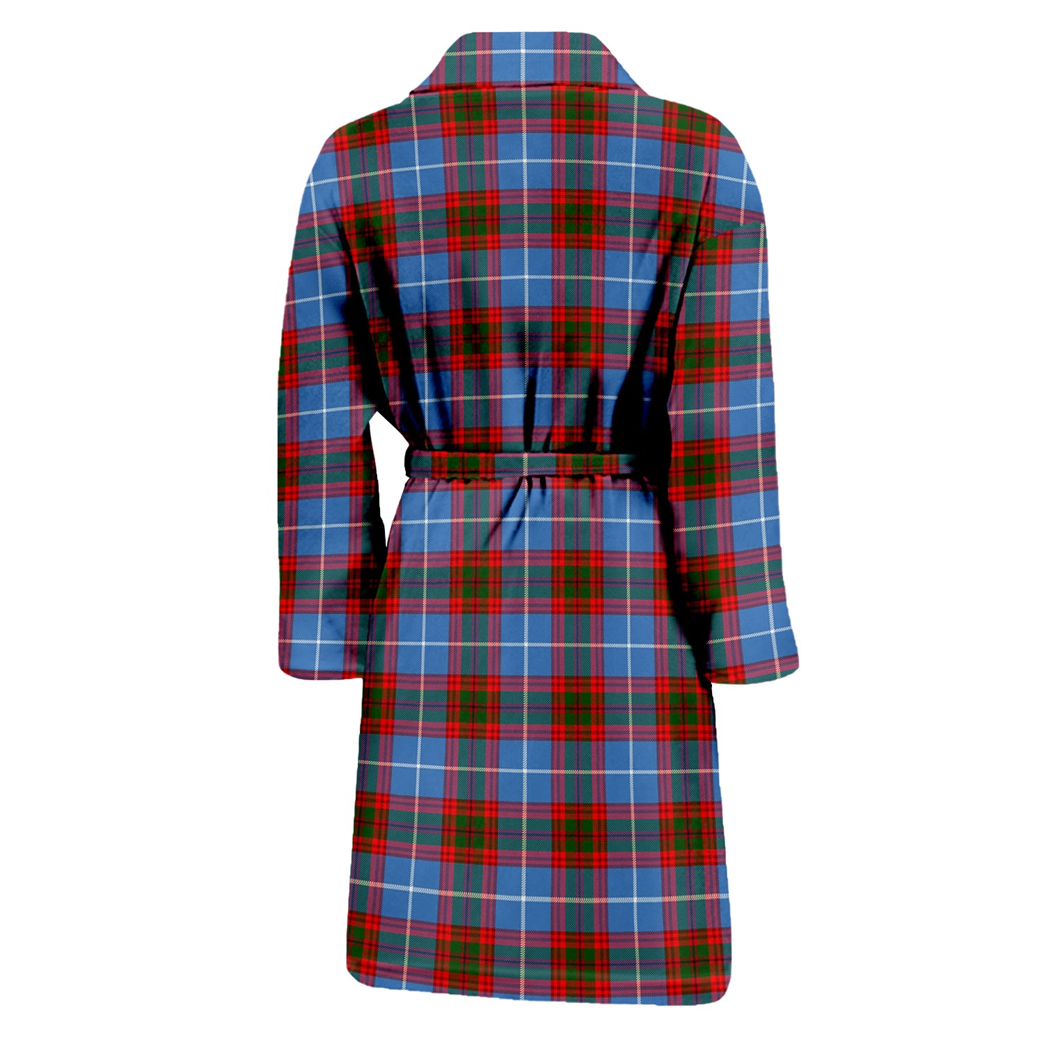 Crichton (Crighton) Tartan Bathrobe with Family Crest - Tartan Vibes Clothing