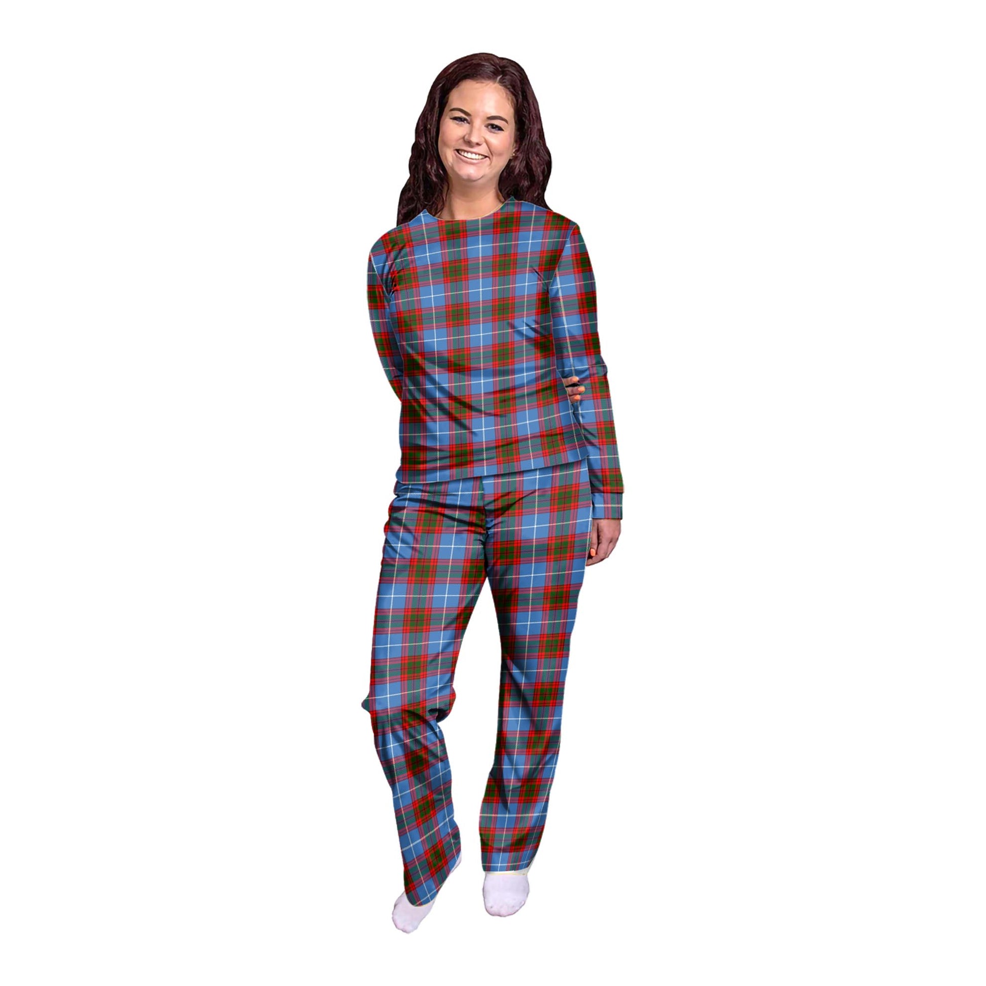 Crichton (Crighton) Tartan Pajamas Family Set - Tartan Vibes Clothing