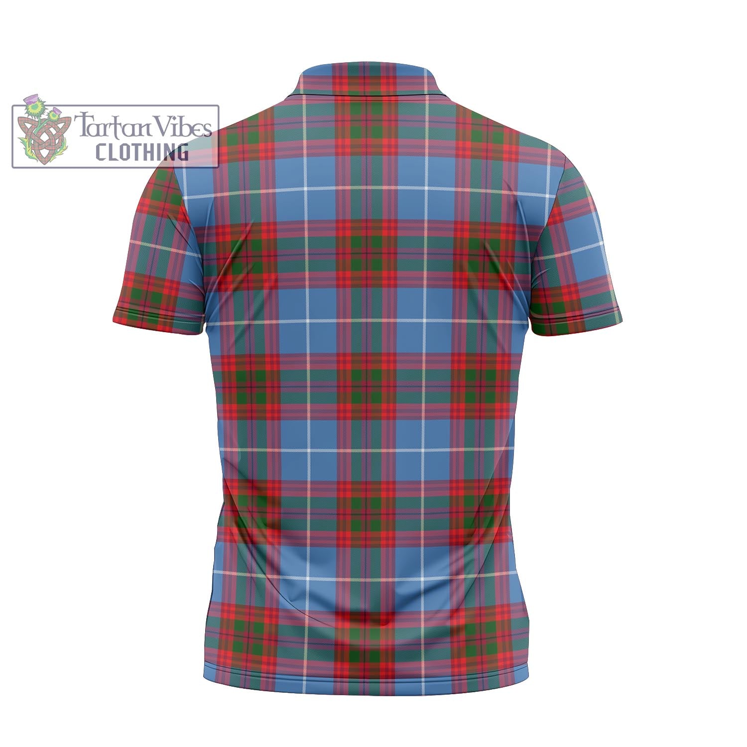 Crichton (Crighton) Tartan Zipper Polo Shirt - Tartan Vibes Clothing