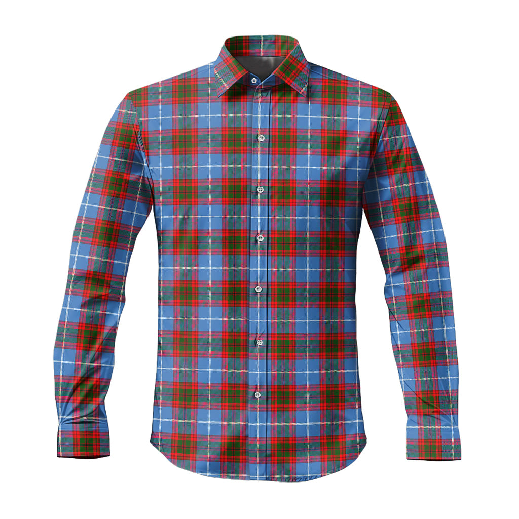 Crichton (Crighton) Tartan Long Sleeve Button Up Shirt Men's Shirt - Tartan Vibes Clothing