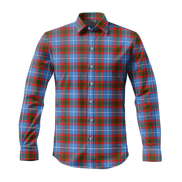 Crichton (Crighton) Tartan Long Sleeve Button Up Shirt Men's Shirt - Tartan Vibes Clothing