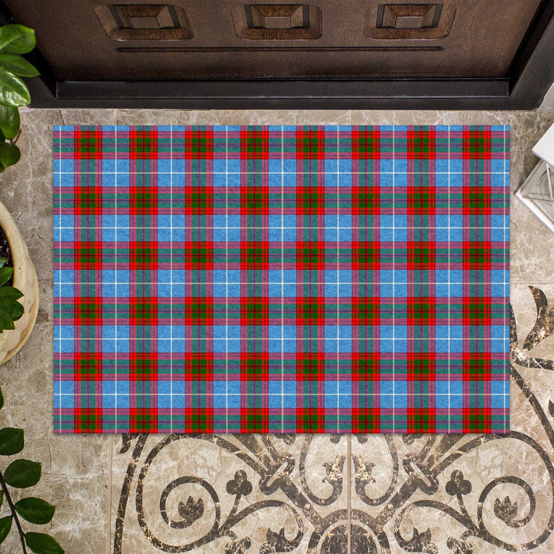 Crichton (Crighton) Tartan Rubber Doormat - Tartan Vibes Clothing