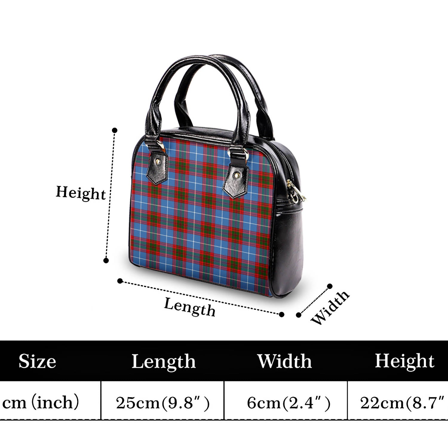 Crichton (Crighton) Tartan Shoulder Handbags - Tartan Vibes Clothing