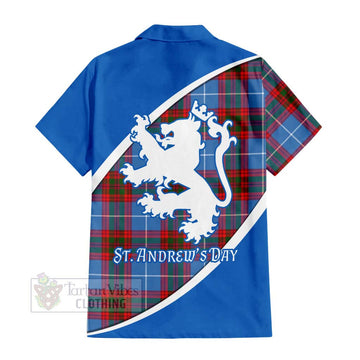 Crichton (Crighton) Family Crest Tartan Hawaiian Shirt Celebrate Saint Andrew's Day in Style - Tartan Vibes Clothing