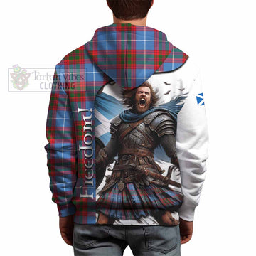Crichton (Crighton) Crest Tartan Hoodie Inspired by the Freedom of Scottish Warrior - Tartan Vibes Clothing