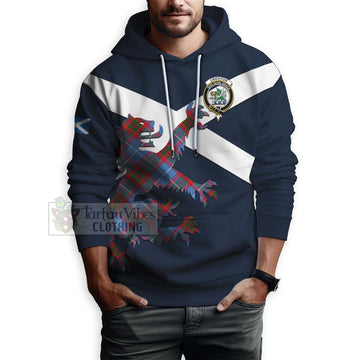 Crichton (Crighton) Tartan Lion Rampant Hoodie Proudly Display Your Heritage with Alba Gu Brath and Clan Name - Tartan Vibes Clothing