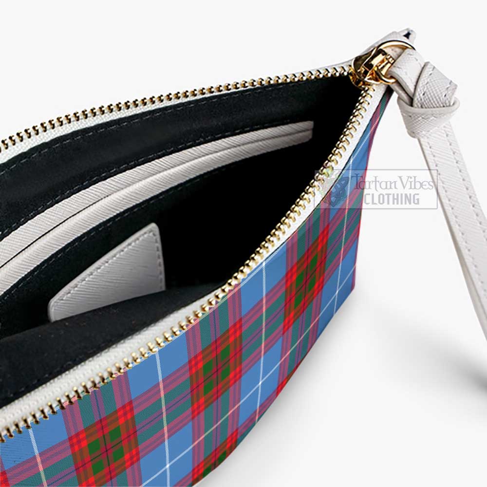 Tartan Vibes Clothing Crichton (Crighton) Family Crest Tartan Clutch Bag