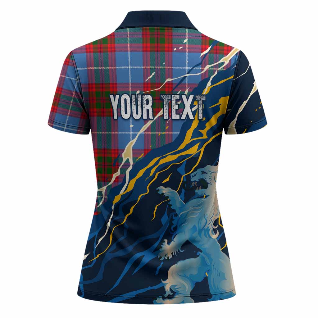 Crichton (Crighton) Scotland Tartan Women Polo Shirt WC2026 Football - We'll Be Coming