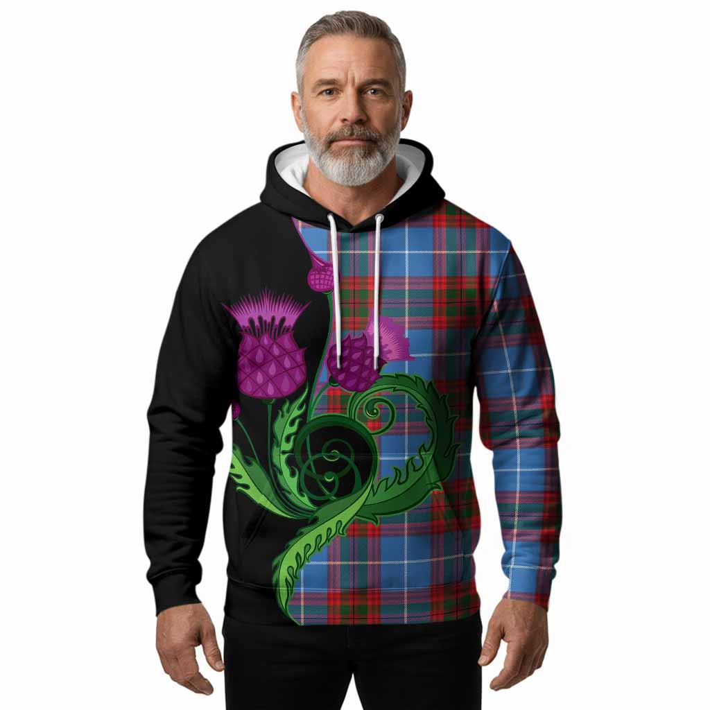 Crichton (Crighton) Tartan Hoodie Traditional Scottish Thistle