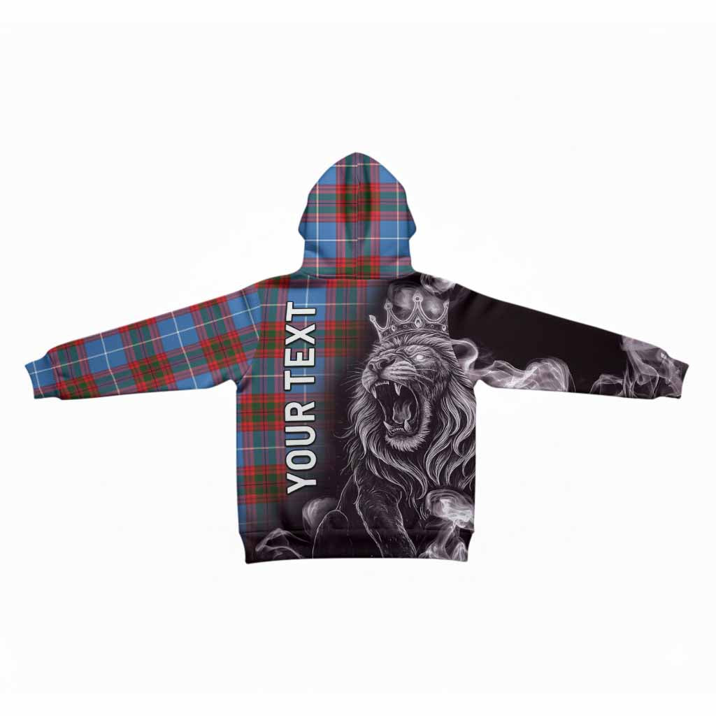 Crichton (Crighton) Tartan Kid Hoodie Roaring Lion Heritage