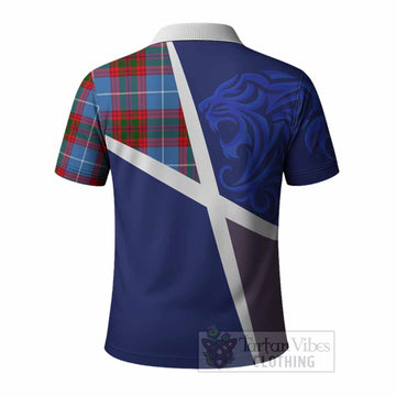 Crichton (Crighton) The Scottish Football Crest Polo Shirt Lion-Tartan Army