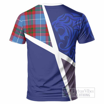 Crichton (Crighton) The Scottish Football Crest T-Shirt Lion-Tartan Army