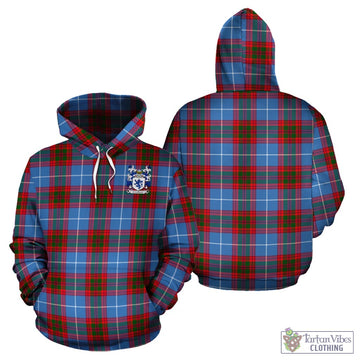 Crichton Tartan Hoodie with Coat of Arms