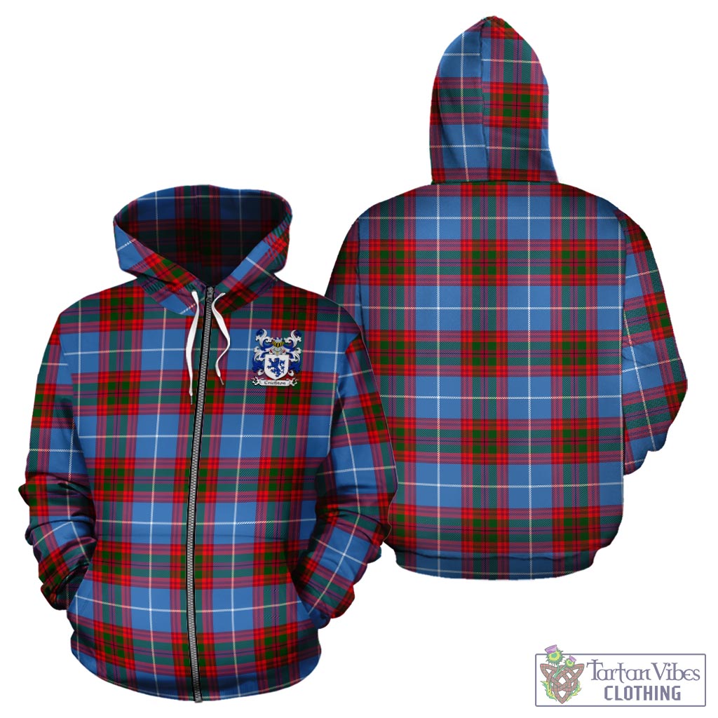 Crichton (Crighton) Tartan Hoodie with Coat of Arms - Tartan Vibes Clothing