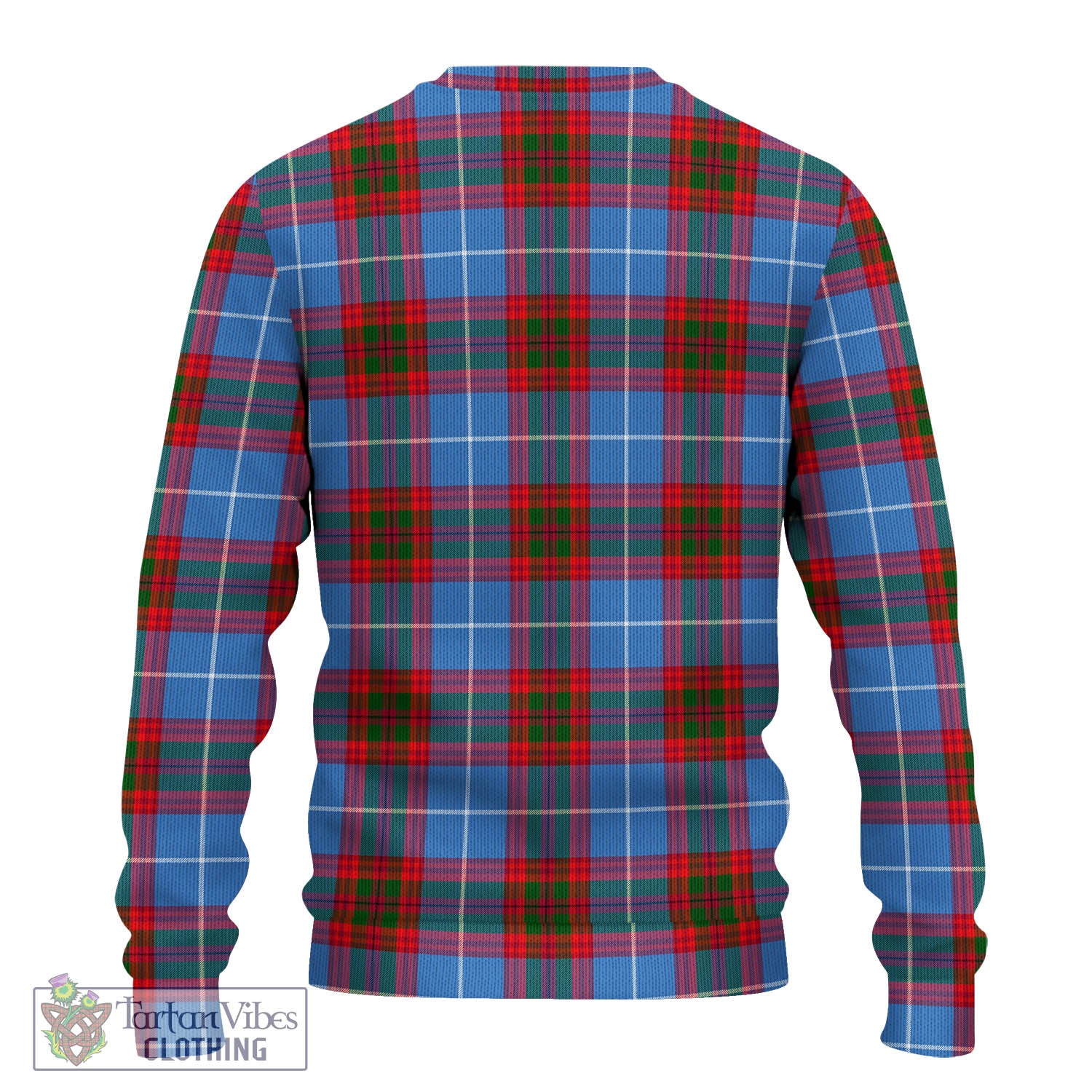 Crichton (Crighton) Tartan Ugly Sweater with Coat of Arms - Tartan Vibes Clothing
