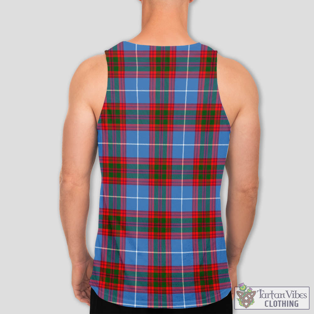 Crichton (Crighton) Tartan Men's Tank with Coat of Arms - Tartan Vibes Clothing