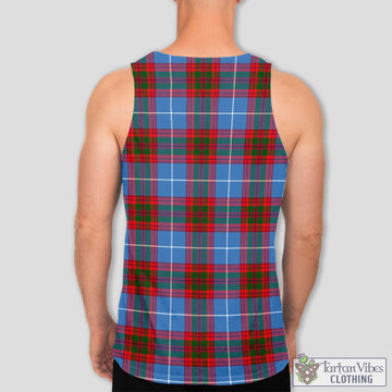 Crichton (Crighton) Tartan Men's Tank with Coat of Arms - Tartan Vibes Clothing