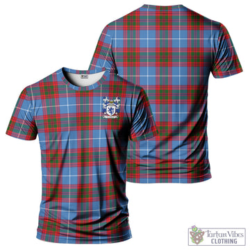 Crichton (Crighton) Tartan T-Shirt with Coat of Arms Kid's Shirt - Tartan Vibes Clothing