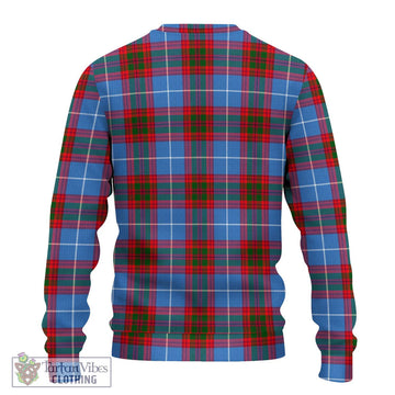 Crighton Tartan Ugly Sweater with Family Crest DNA In Me Style - Tartan Vibes Clothing