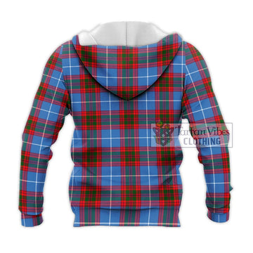 Crighton Tartan Knitted Hoodie with Family Crest DNA In Me Style - Tartan Vibes Clothing