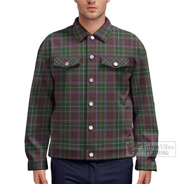 Crosbie Tartan Unisex Lapel Cotton Jacket Unisex - Tartan Vibes Clothing