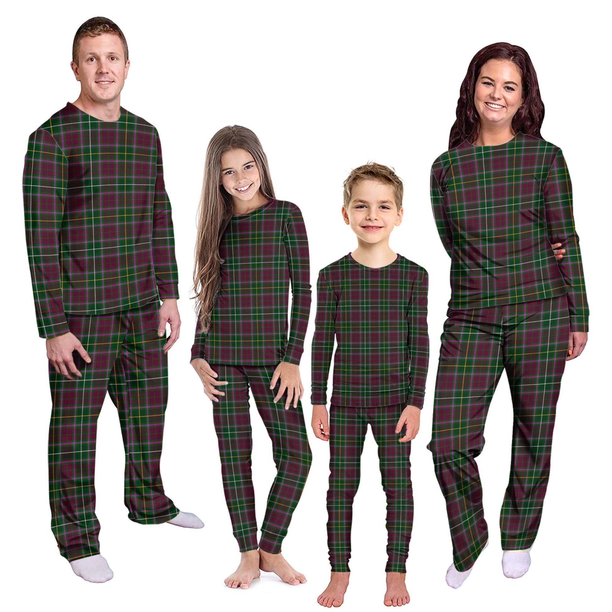 Crosbie Tartan Pajamas Family Set Kid - Tartan Vibes Clothing