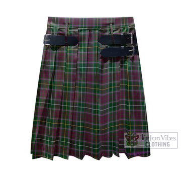 Crosbie Tartan Men's Pleated Skirt - Fashion Casual Retro Scottish Kilt Style