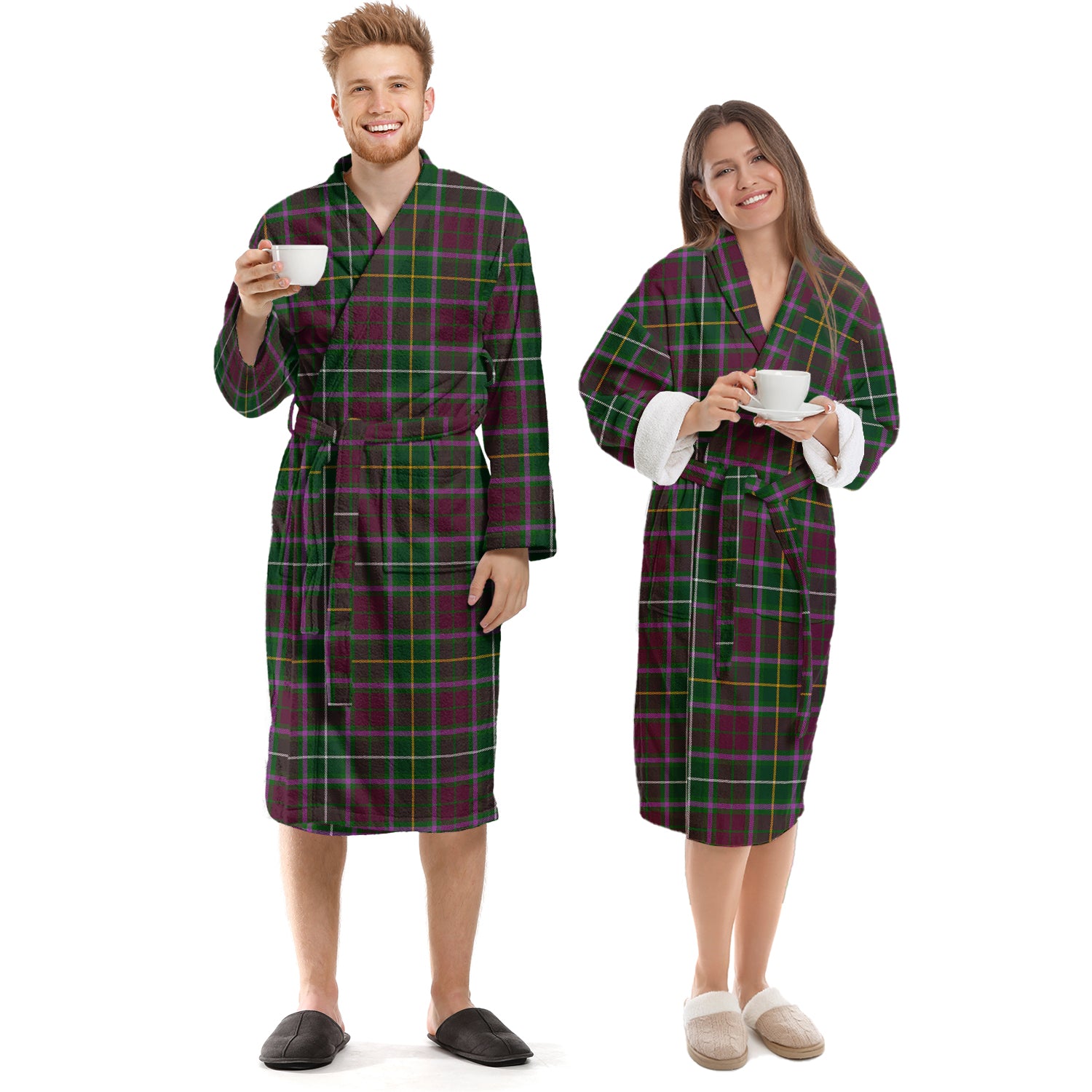 Crosbie Tartan Bathrobe Unisex S - Tartan Vibes Clothing