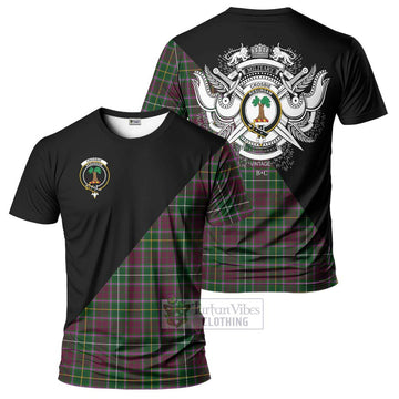 Crosbie Tartan T-Shirt with Family Crest and Military Logo Style Kid's Shirt - Tartanvibesclothing Shop