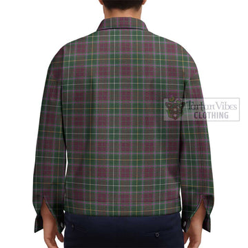 Crosbie Tartan Unisex Lapel Cotton Jacket - Tartan Vibes Clothing